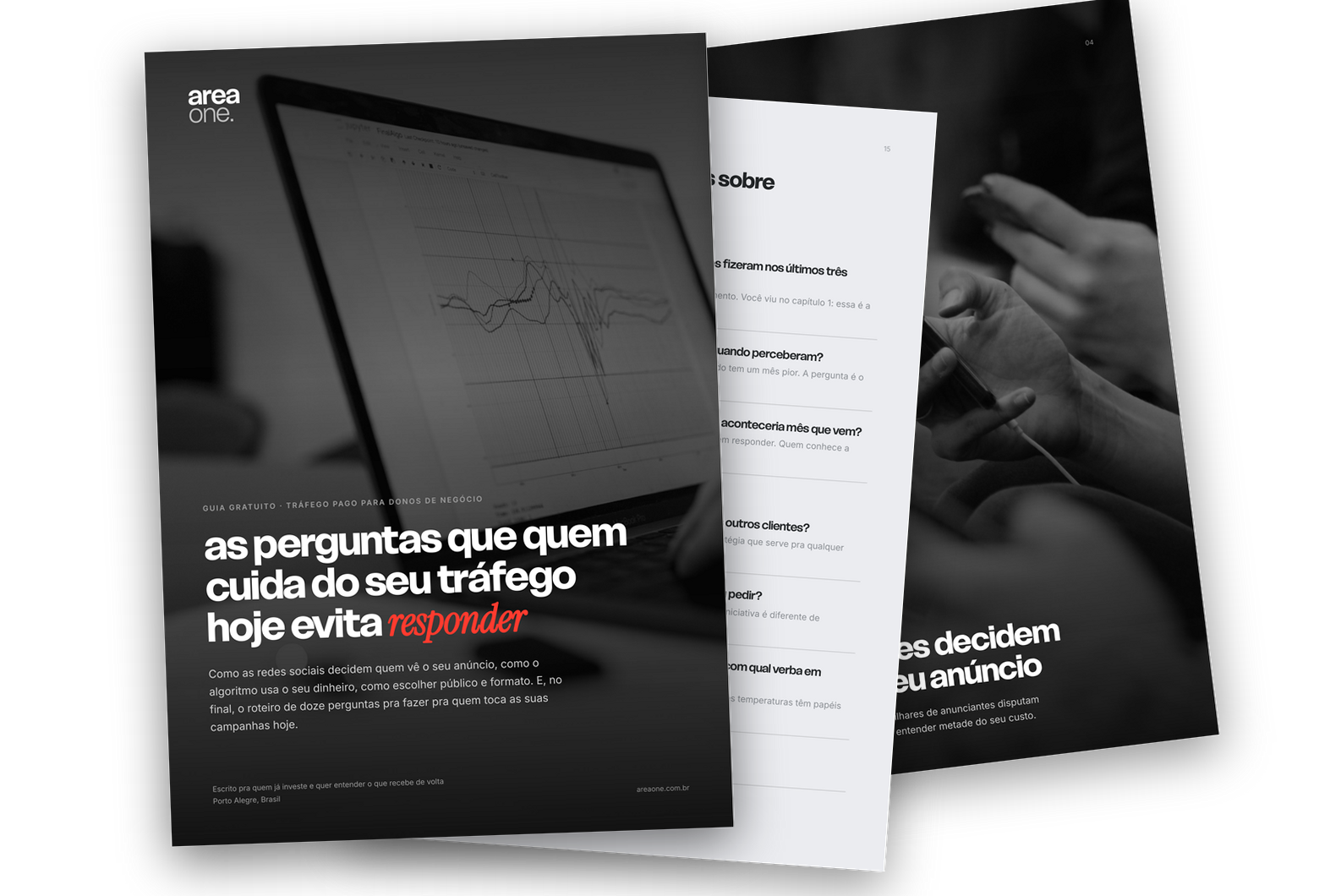 Páginas do ebook de perguntas pro seu tráfego pago